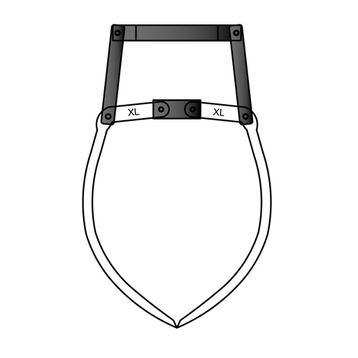 [9036-05271] Claw bottom part large xl