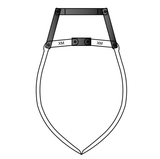 [9036-05272] Claw bottom part large xm