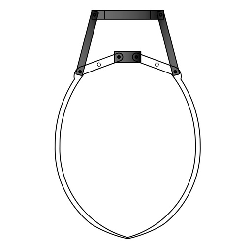 [9036-05273] Claw bottom part large (x)o