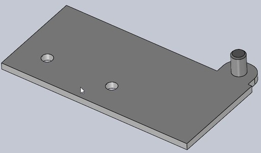 [5249-00060] Hinge lower frame pusher