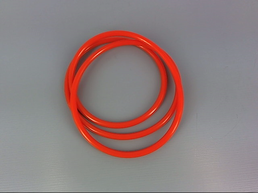 [4831-00222] Belt-round orange polyurethane