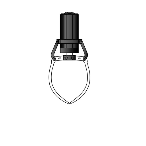 [9036-05466] Claw ITX S black type u