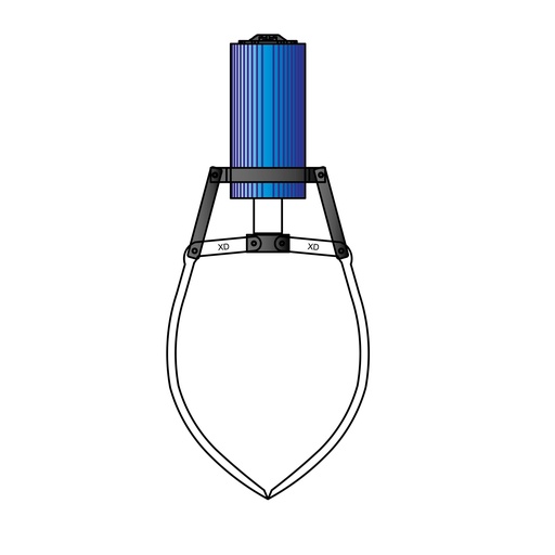 [9036-05464] Claw ITX M blue type d