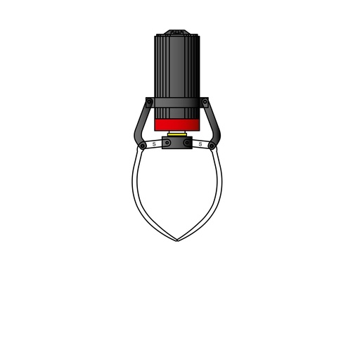 [9036-05461] Claw ITX XS red type s