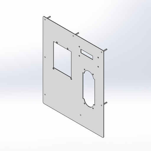[5264-00240] Coinmech plate WH+BA XL(s)